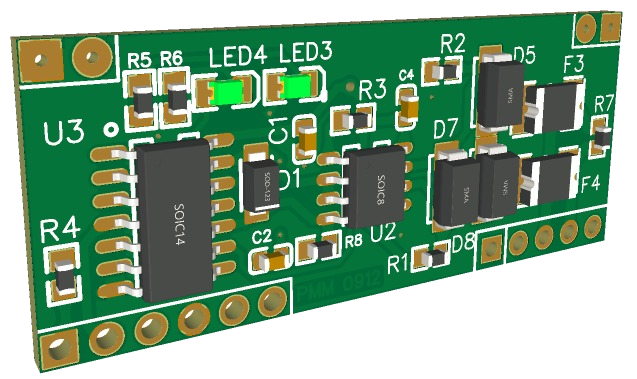PMM0912 - UART/TTL to RS485 Converter Module